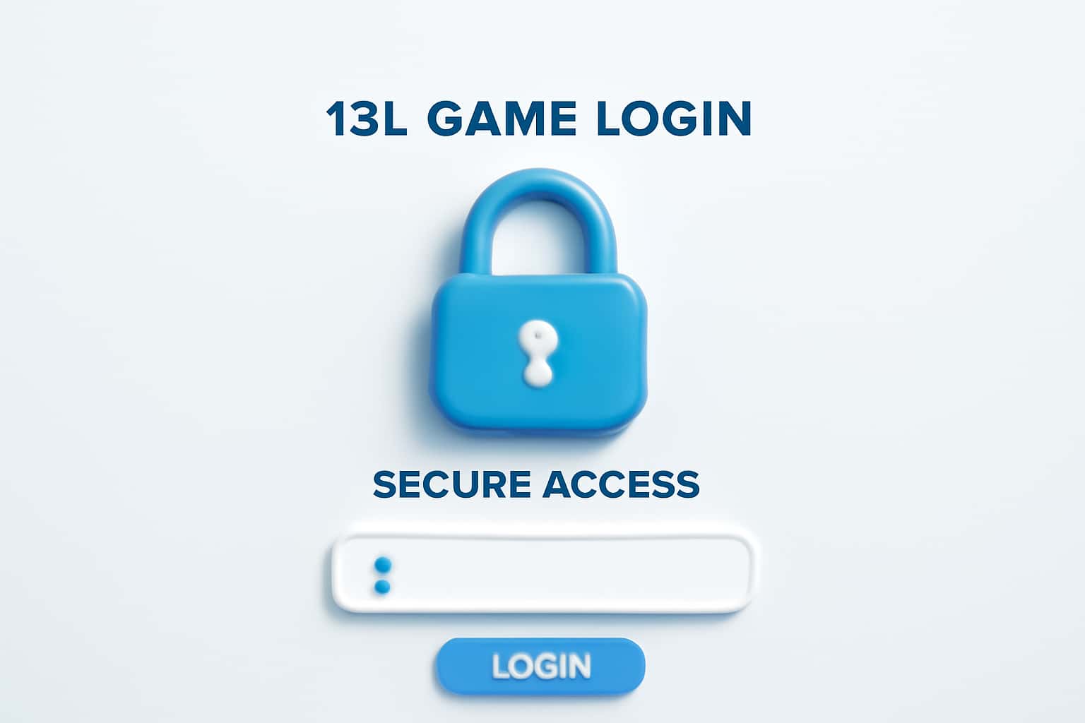 13L Game Login - Secure Access Interface